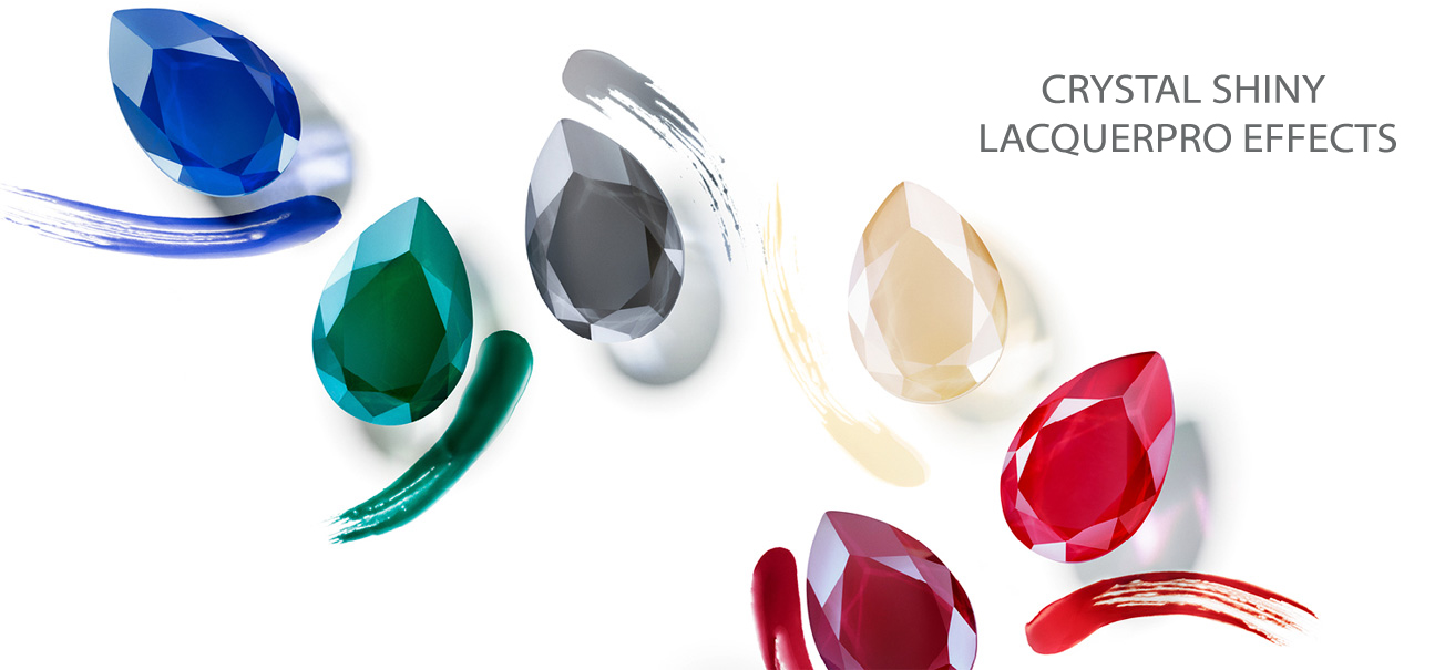 <p>Los colores del nuevo cristal LacquerPRO resuenan perfectamente con el estado de ánimo del consumidor actual, destacando una nueva dirección para el cristal, las tres tonalidades perfectamente a la moda – Ivory Cream, Dark Red, and Dark Grey, transmiten una sensación de autenticidad atemporal en una paleta de colores sutiles. Los tres colores clásicos de la gema - Royal Red, Royal Blue, and Royal Green – crean un encanto con su versatilidad atemporal y pone inyecciones de seducción.</p>
<p> </p>
<h2>GENDER SYMBOL FANCY STONE</h2>